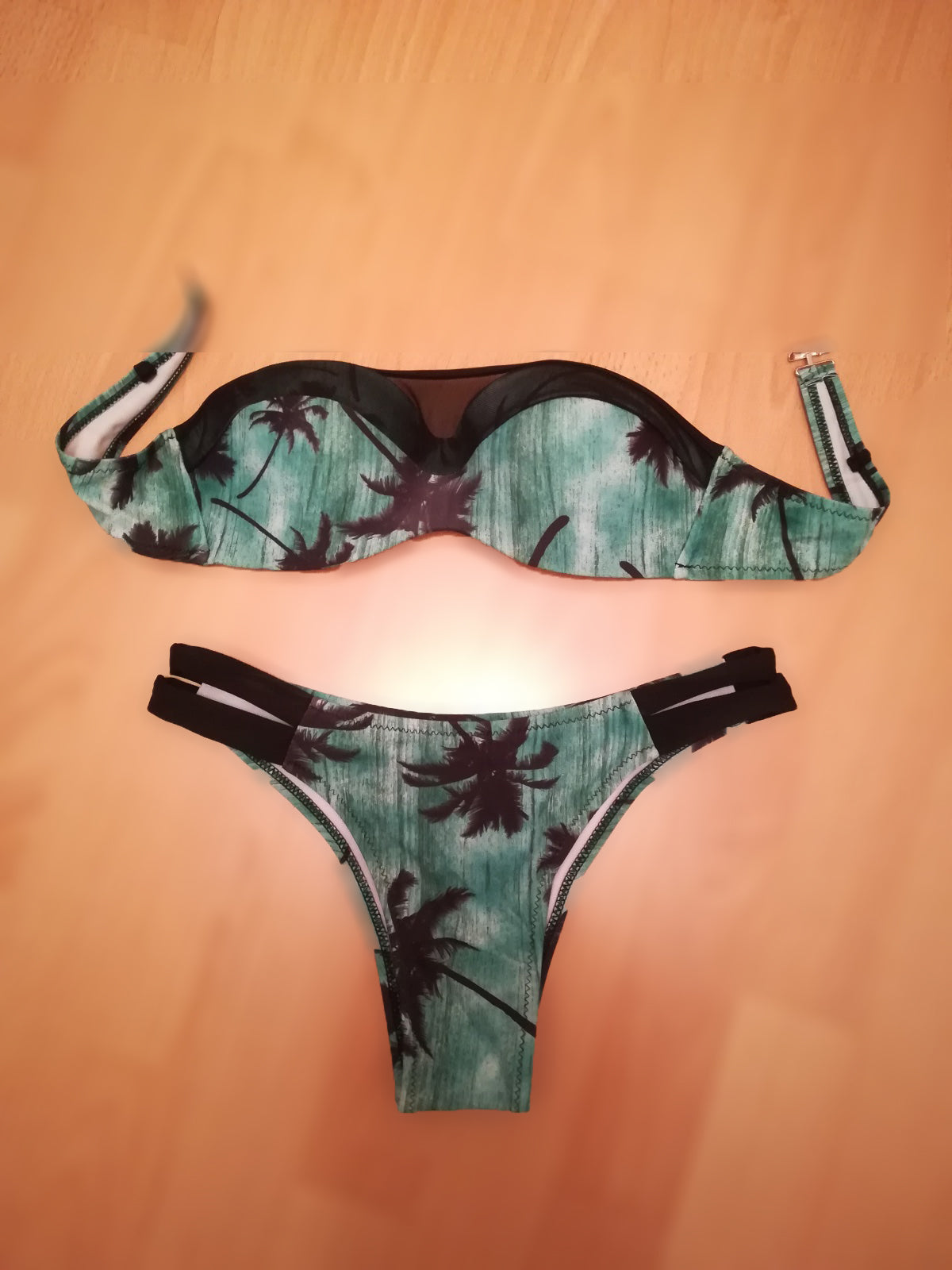 Σετ μαγιό ''Green Palm''