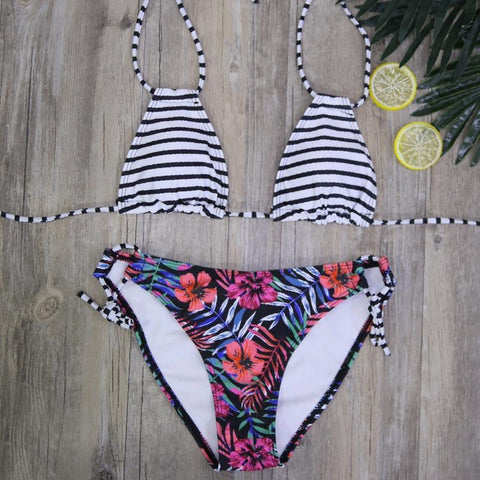 Σετ μαγιό "Zebra'' - Zappy Fashion